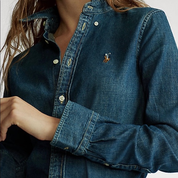 Polo Ralph Lauren Tops - Polo Ralph Lauren Denim Shirt